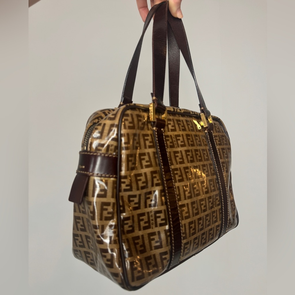 FENDI ZUCCHINO HANDBAG authentic and perfect condition! Inside and out